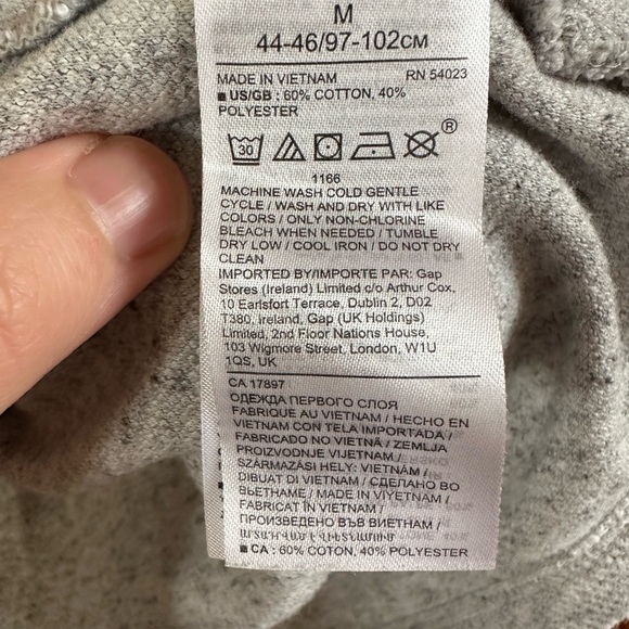 Men’s Banana Republic Sweater Shirt - Gray - Picture 4 of 4